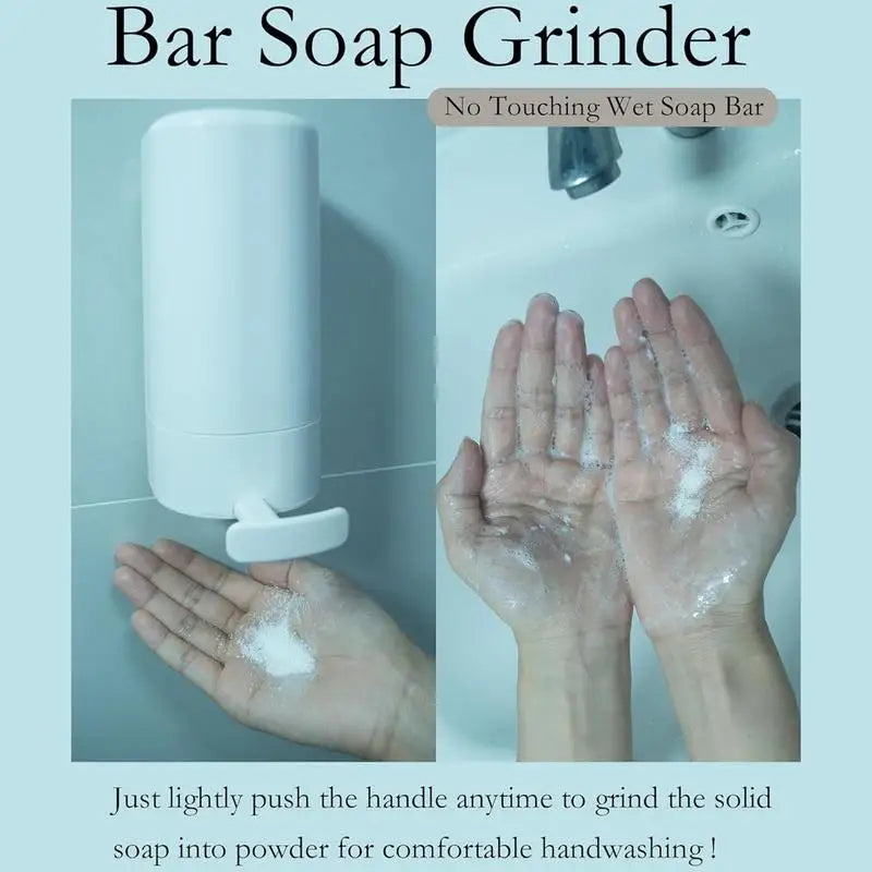 wall-mounted soap grinder
